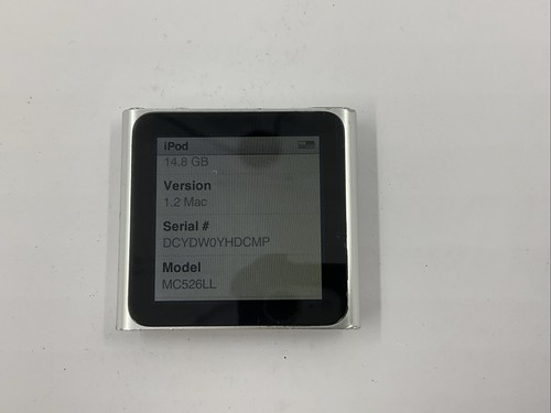 Apple ipod nano 6th generation - apple,