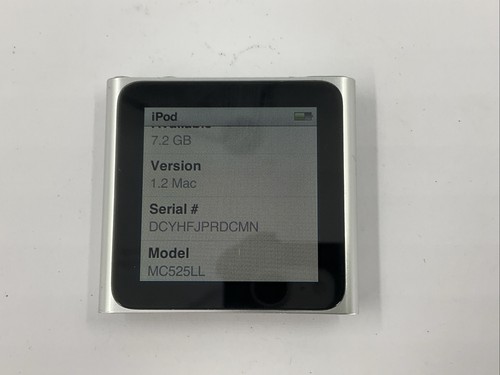 Apple ipod nano 6th generation - apple,