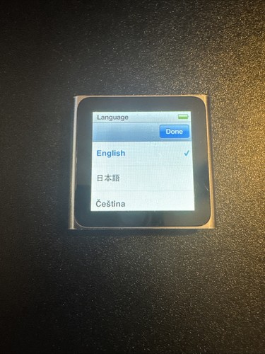 Apple ipod nano 6th - ipod,