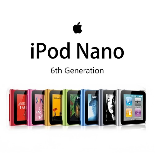 Apple ipod nano - ipod, 6th