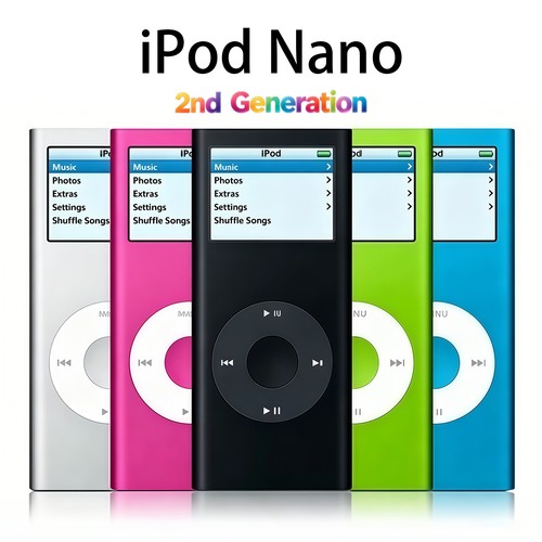 Apple ipod nano 2nd - apple,