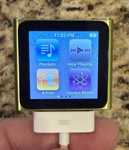 Apple 8gb ipod nano 6th - apple,
