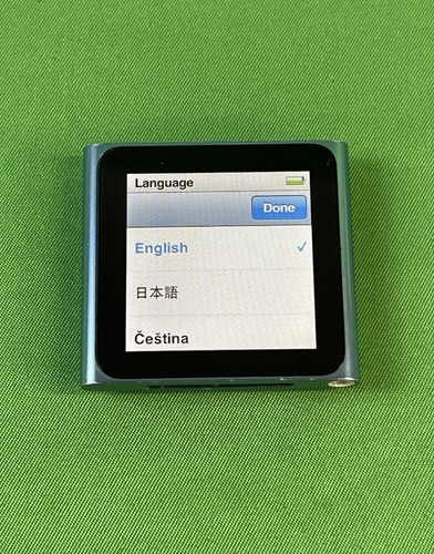 Apple ipod nano 6th - ipod, 16gb