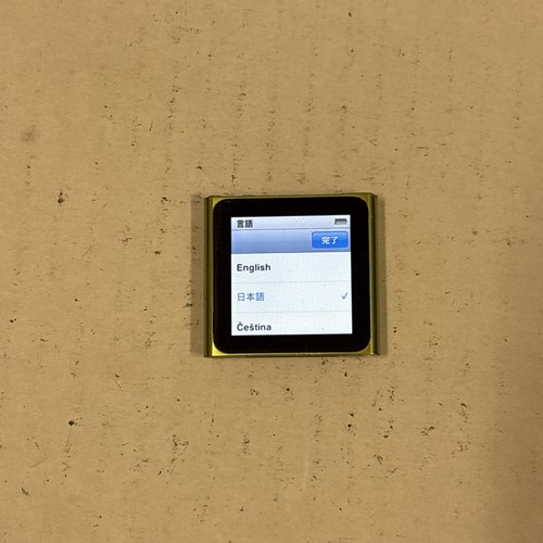 Apple ipod nano 6th generation - apple,